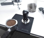 Tamper Mat for Espresso Station - Silicone Coffee Tamping Pad, TM-CO01 Black