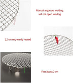 Versatile Round 304 Stainless Steel Cooling Rack Baking,Heat Resistant Rust Proof Sturdy Durable Dia 13.8"