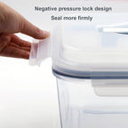 24 Cup Extra Large Glass Storage Containers with Airtight Locking Lid with Handle, Large Glass Food Storage Container, Ideal Storing food, Vegetables, Fruits, Roasting Turkey, BPA Free Oven Safe