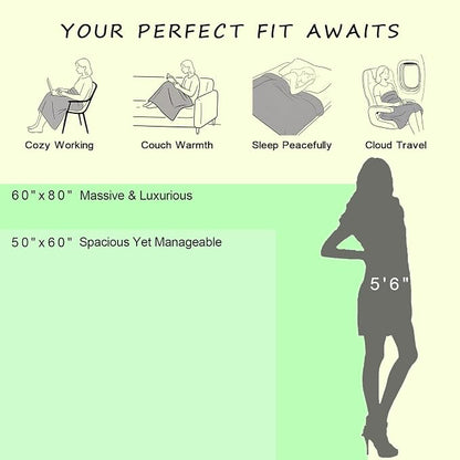 CozeCube Christmas Red Seed Stitch Throw Blanket 60"x80", Farmhouse Decor | - Image 7