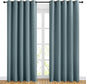 NICETOWN Blackout Greyish Blue Curtains by NICETOWN