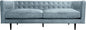 Armen Living Annabelle 80" Modern Bluestone Velvet Sofa by ArmenLiving