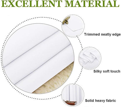 NICETOWN Draperies Curtains Panels, Blocking Out 50% Sunlight Window Treatment - Image 5