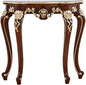 Vintage French Console Table, Wood Entryway Table by Unknown