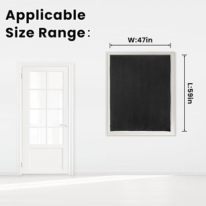 Adhesive Blackout Curtains- Self Stick Shades Window Blinds Curtains No Rod - Image 7