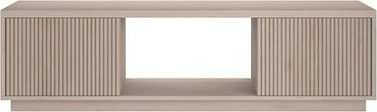 Henn&Hart Fluted TV Stand for TVs up to 65" - Image 4