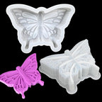 mostsom Butterfly Mousse Cake Silicone Mold DIY French Pastry Dessert Jelly Soap Flip Sugar Baking Tool Accessories (C_ Butterfly)