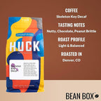 Skeleton Key Decaf - Roasted by Huckleberry Roasters - Whole Bean Coffee - 12 Ounce Bag