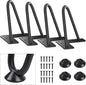 SMARTSTANDARD 7 Inch Heavy Duty Hairpin Furniture Legs, Metal Home DIY Projects by SMARTSTANDARD