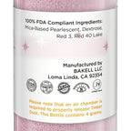 Bakell - Soft Pink Tinker Dust (4g, 1x Mini Spray Pump) Edible Glitter for Food, Desserts, and Beverages!
