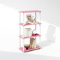 Furinno Turn-N-Tube Book Shelf, 4-Tier Bookshelf, Bookcase by Furinno-FitsYourSpaceFitsYourBudget