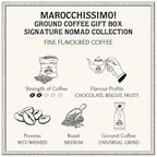 Bacha Coffee | Marocchissimo! Fine Flavoured Signature Nomad Collection, 100% Arabica Specialty Coffee, Ground Beans, Medium Roast, 250g