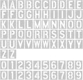 2 Pack - 3 Inch Letter Stencils Set, 72 Reusable Stencils for Painting On Wood, Metal, Walls, Fabric, Rocks with Interlocking, Perfect for Banners, Sign Making & DIY Art (3 inch)