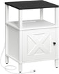 MAHANCRIS Farmhouse Nightstand by MAHANCRIS