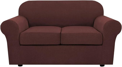 H.VERSAILTEX 3 Piece Stretch Sofa Covers by HVERSAILTEX