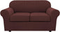 H.VERSAILTEX 3 Piece Stretch Sofa Covers by HVERSAILTEX