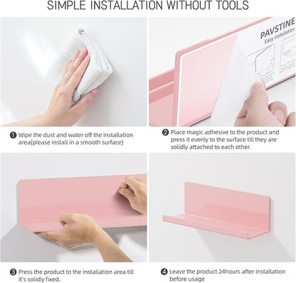 PAVSTINE Adhesive Floating Shelves - Image 7