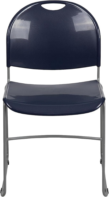 Flash Furniture HERCULES Series 5 Pack 880 lb. Capacity Navy Ultra-Compact by FlashFurniture