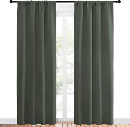 NICETOWN Bedroom Curtains Blackout Draperies - Image 2