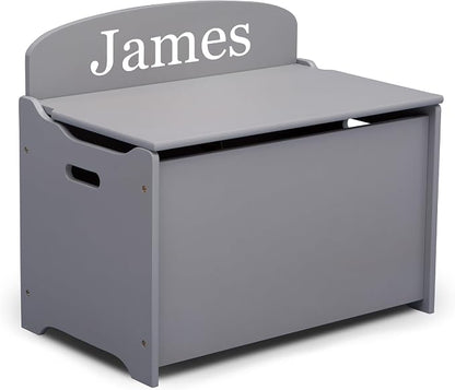 Delta Children Personalized MySize Deluxe Toy Box - Image 5