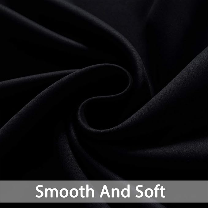 Yakamok Thermal Insulated Blackout Curtains Solid Grommet Window Drapery - Image 5