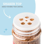Sweets Indeed Cinnamon Brown Sugar Topping – 5.11 oz Jar | Holiday Baking & Drink Garnish | Edible Sugar for Cookies, Cupcakes, Cocoa, Coffee, Cocktails & Desserts