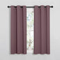 NICETOWN Window Curtain Panels, Dry Rose, 1 Pair, 34 by 54-inch, Thermal by NICETOWN
