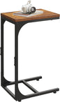 WLIVE C Shaped End Table, Small Couch Side Tables by WLIVE