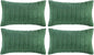 Fancy Homi 4 Packs Decorative Throw Pillow Covers by Fancy+Homi