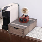 Coffee Pod Holders 1-Layer 1-Drawer Dark Brown (CF1D1C-DK)