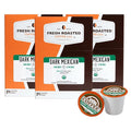 Fresh Roasted Coffee, Organic Dark Mexican | Mold & Myco 3rd Party Tested, USDA Organic, Kosher | Dark Roast 72 Pods for K Cup Brewers