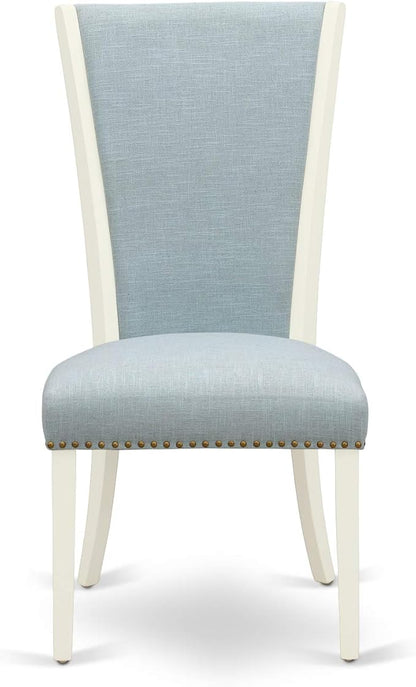 East West Furniture VEP2T15 Verona Parson Dining Chairs - Image 3