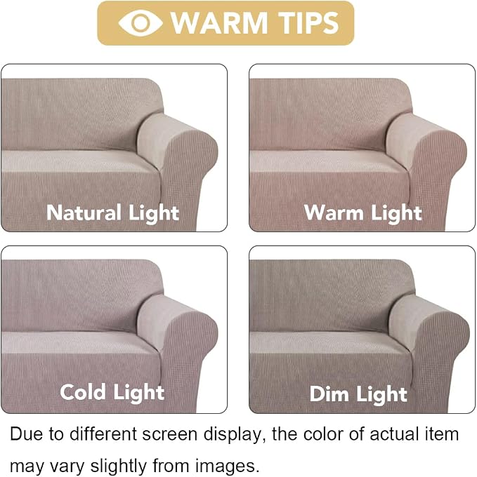 H.VERSAILTEX Stretch Extra Large Sofa Covers Sofa Slipcovers - Image 3