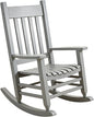 Oversized Outdoor Wooden Rocking Chair by Unknown