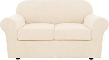 H.VERSAILTEX 3 Piece Stretch Sofa Covers by HVERSAILTEX