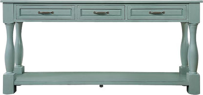 Knocbel Long Antique Entry Console Table - Image 3