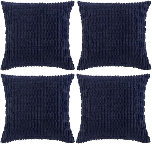 Fancy Homi 4 Packs Decorative Throw Pillow Covers by Fancy+Homi