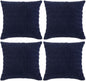 Fancy Homi 4 Packs Decorative Throw Pillow Covers by Fancy+Homi