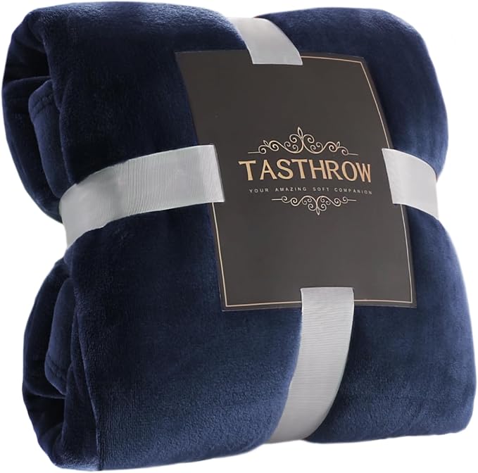 TASTHROW Large Flannel Fleece Throw Blanket, 50×70 Inch by TASTHROW