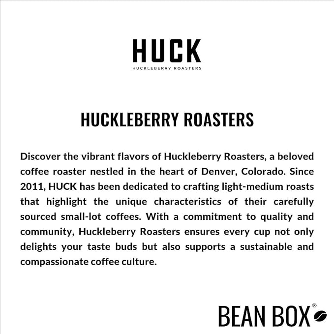 Civitas Blend - Roasted by Huckleberry Roasters - Whole Bean Coffee - 2 Pound Bag