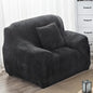 vctops 1-Piece Velvet Plush Stretch Chair Sofa Slipcover Soft Fuzzy Fluffy by vctops