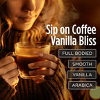 VitaCup Genius Vanilla Keto Coffee Pods w/MCT Oil, Turmeric, B Vitamins, & D3 for Energy & Focus in Recyclable Single Serve Pod Compatible with K-Cup Brewers Including Keurig 2.0, 16 CT