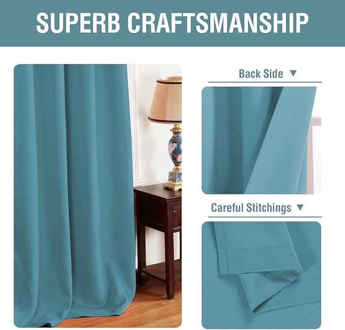 H.VERSAILTEX Blackout Curtain for Living Room Thermal Insulated Window - Image 3