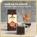 Don Francisco's Kona Blend Whole Bean Coffee, Medium Roast – 100% Arabica, 10 oz Bag, Premium Coffee for Drip, Pour Over and French Press