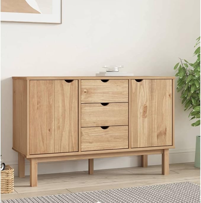 Scandinavian Sideboard Buffet Cabinet - Image 2