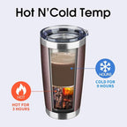 20oz Tumbler Bulk Stainless Steel Vacuum Insulated Tumblers with Lid Double Wall Travel Mug, Powder Coated Coffee Cup, Suitable for Ice Drinks and Hot Beverage (Rose gold 6pack)