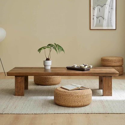 Japanese Solid Wood Coffee Table - Image 3