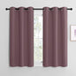 NICETOWN Dry Rose Room Darkening Curtains by NICETOWN