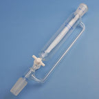 Labasics 100 ml Pressure Equalizing Addition Funnel, Borosilicate Glass Dropping Funnel 24/40 Joint with PTFE Stopcock for Laboratory