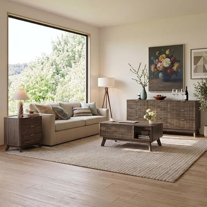 Wood Lift Top Coffee Table - Image 9